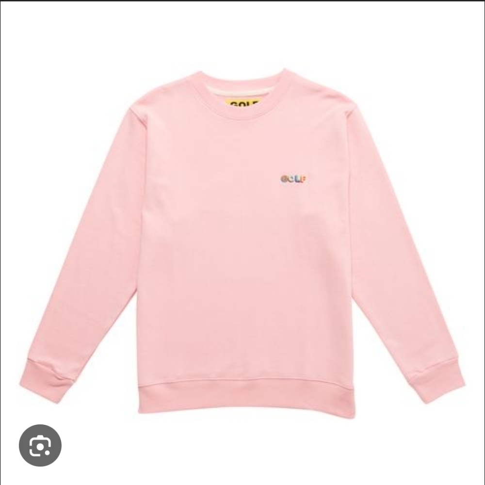 Golf Wang X Tyler The Creator Pink Crewneck Sweater
